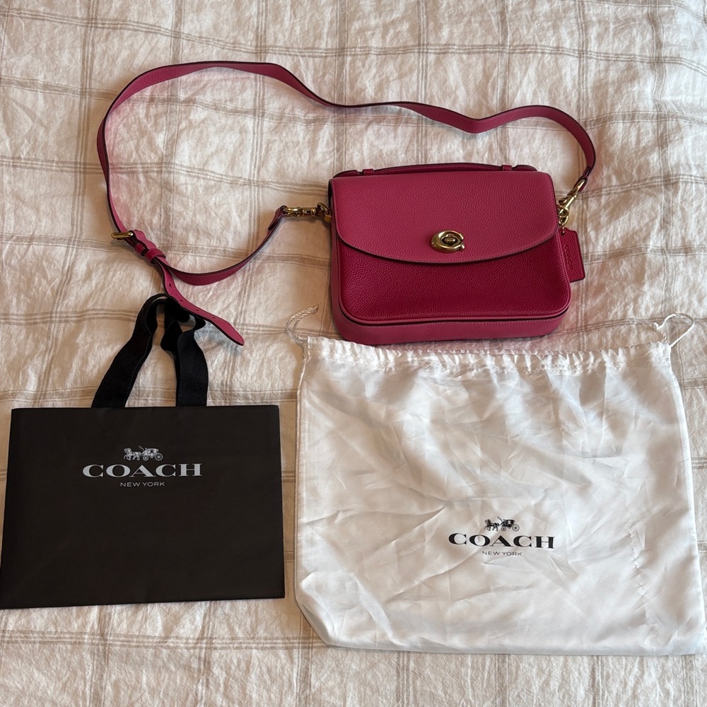 Coach Fuchsia Crossbody Bag
